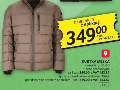 Kurtka męska promocja w Selgros