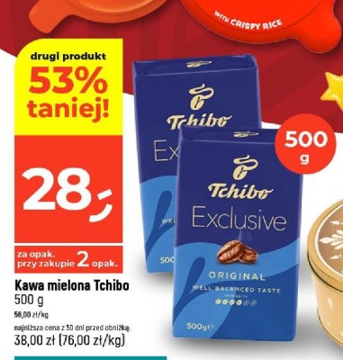 Kawa mielona Tchibo 500 g promocja w Dealz