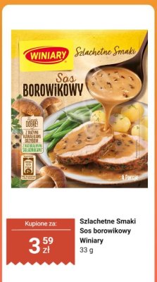 Sos borowikowy Szlachetne Smaki  promocja w Dino