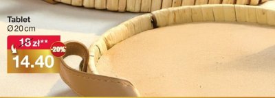 Tablet Ø20cm promocja w Woolworth