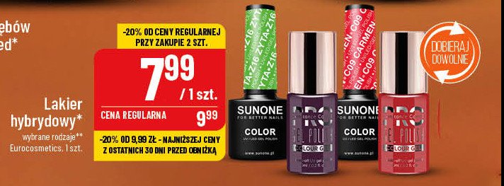 Lakier hybrydowy Constance carrol pro gel polish promocja