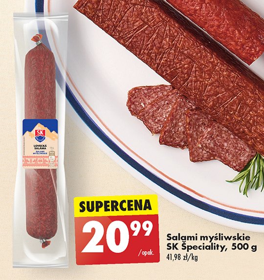 Salami myśliwskie Sk speciality promocja