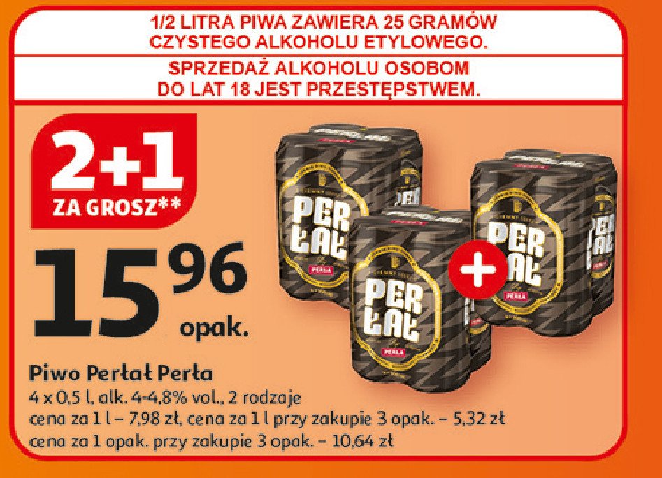 Piwo Perła perłał ciemny promocja