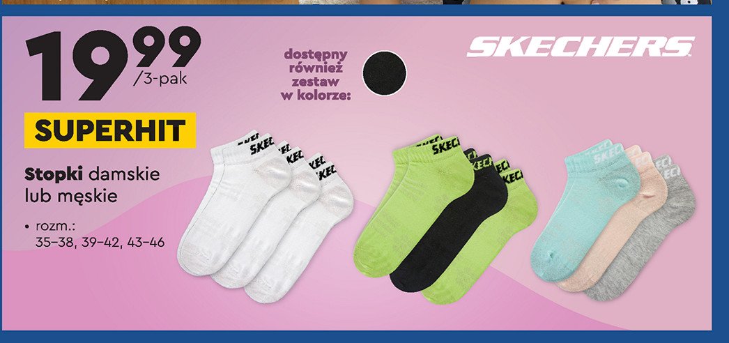 Stopki m臋skie SKECHERS promocja