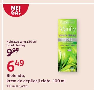 Krem do depilacji aloes Bielenda promocja