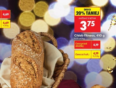 Chleb fitness Biedronka promocja w Biedronka