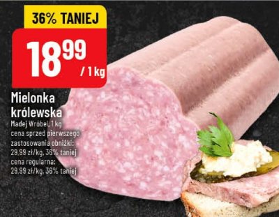 Mielonka królewska Nadaj Wróbel promocja w POLOmarket