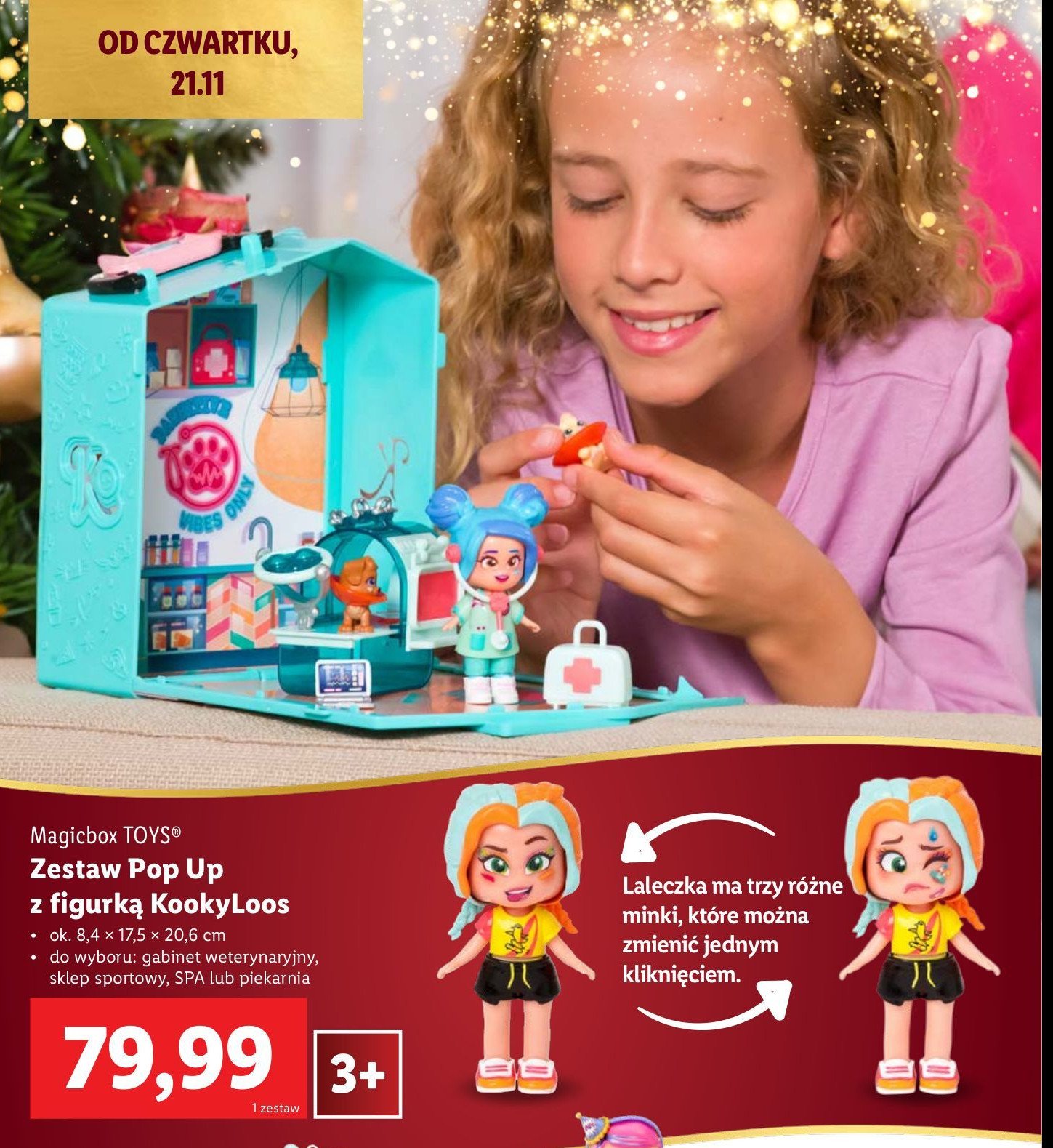 Kookyloos popup Magic box toys promocja w Lidl