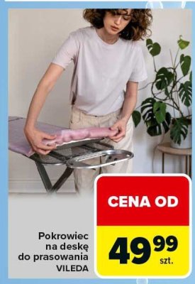 Pokrowiec na deskę do prasowania Vileda promocja w Carrefour Market