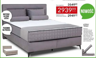 Łóżko TESSO Abra Meble promocja w Abra Meble