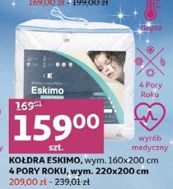 Ko艂dra 160 x 200 eskimo promocja