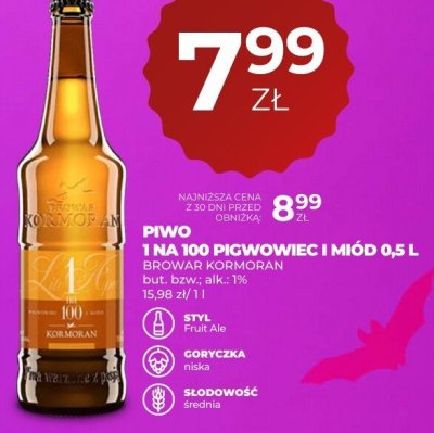 Piwo promocja w Duży Ben