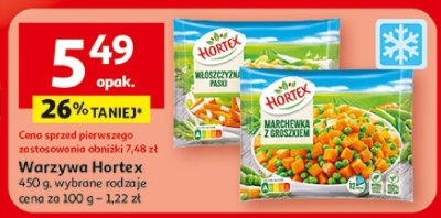Warzywa wybrane rodzaje promocja w Auchan