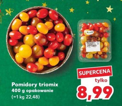 Pomidory triomix 400 g promocja w Kaufland