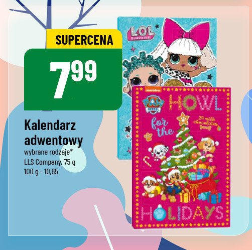 Kalendarz adwentowy paw patrol promocja