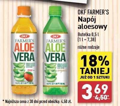 Napój aloesowy Okf promocja