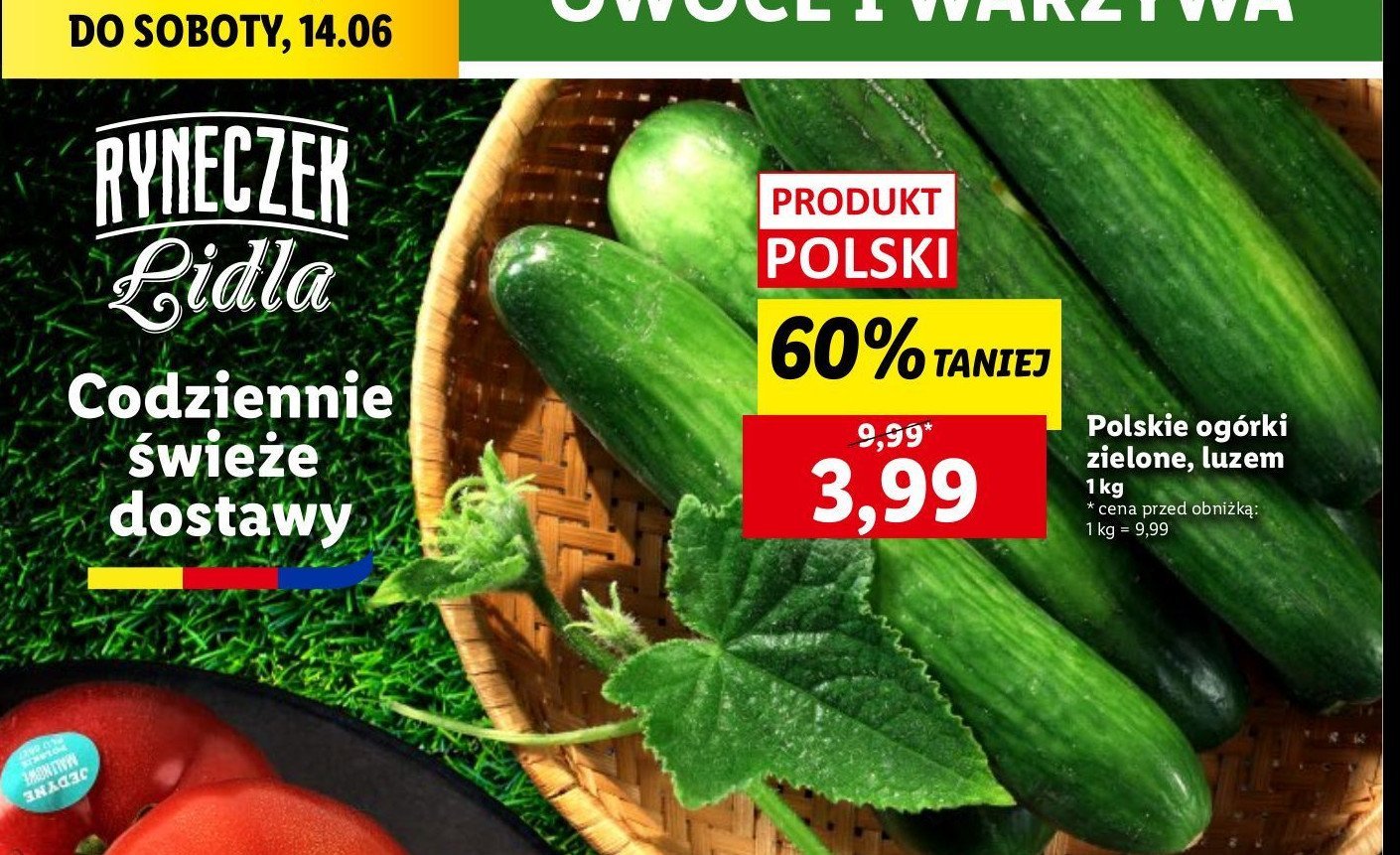 Ogórki polskie promocja
