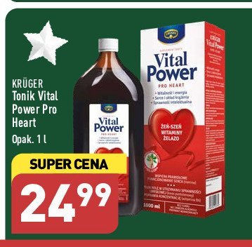 Tonik odporność Kruger vital power promocja