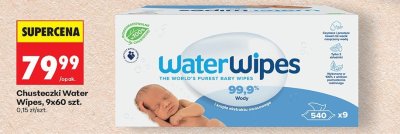 Chusteczki Water Wipes promocja w Biedronka