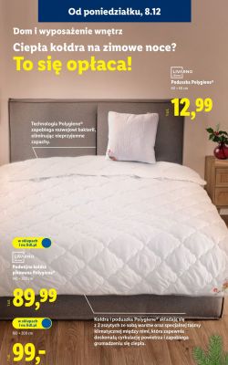 Kołdra Polygiene 160x200 cm promocja w Lidl