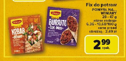 Kebab doner Winiary pomysł na ... promocja w Carrefour Market