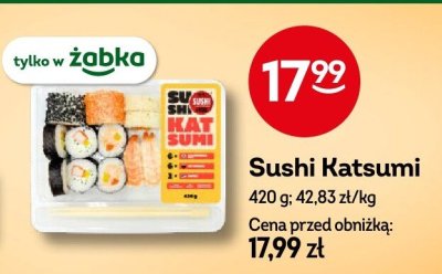 Sushi Katsumi promocja w Żabka