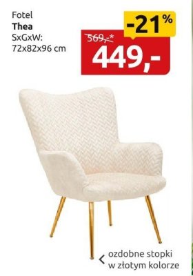 Fotel Thea promocja w Black Red White
