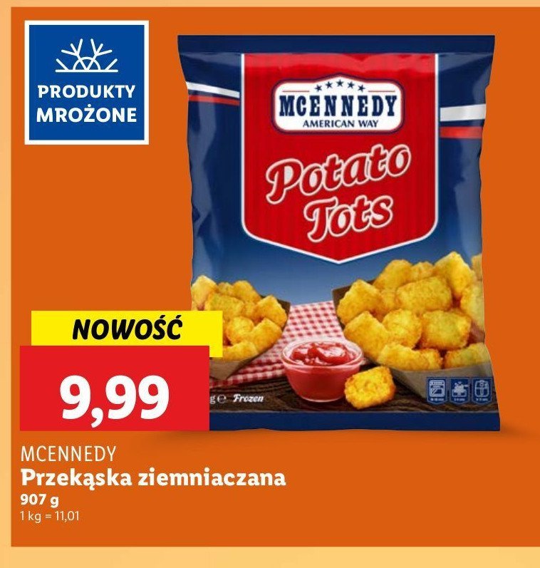 Przekąska ziemniaczana Mcennedy promocja w Lidl