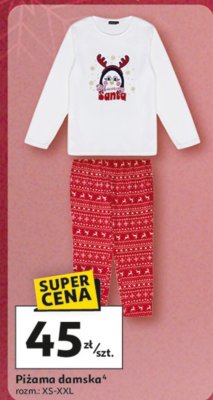 Piżama damska rozm. XS-XXL promocja w Auchan