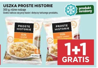 Uszka proste historie promocja w Stokrotka