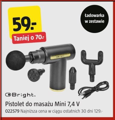 Pistolet do masażu Mini Bright 7,4 V promocja w Jula