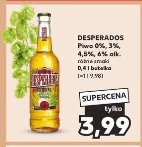 Piwo Desperados Lime promocja