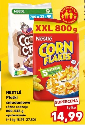 Płatki śniadaniowe różne rodzaje promocja w Kaufland