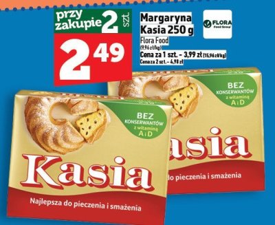 Margaryna Kasia 250 g promocja w TOPAZ