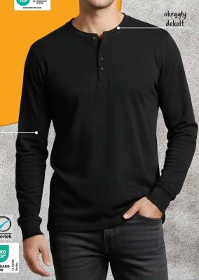 Koszulka termiczna męska  promocja w Biedronka