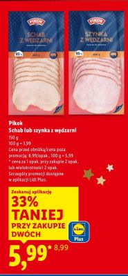Schab z wędzarni 150g promocja w Lidl