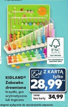 Gra logiczna drewniana Kidland promocja