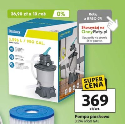 Pompa filtrująca piaskowa Bestway promocja