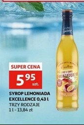 Syrop lemoniadowy mango-marakuja-bergamotka Excellence promocja