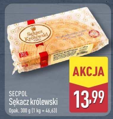 Sękacz królewski SECPOL promocja w Aldi