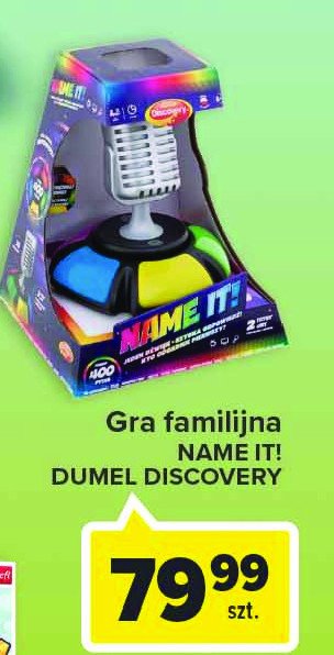 Gra "name it!" Dumel discovery promocja
