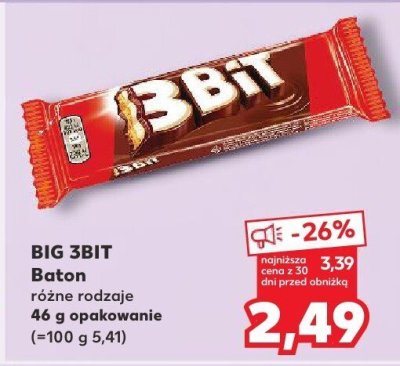 Baton różne rodzaje  promocja w Kaufland