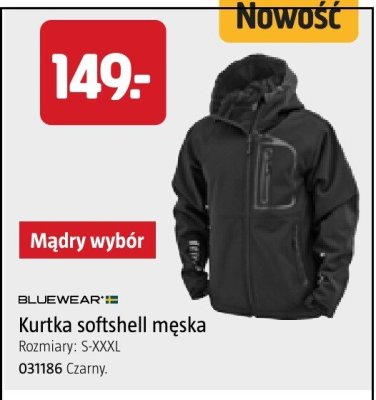 Kurtka softshell męska BLUEWEAR'12 promocja w Jula