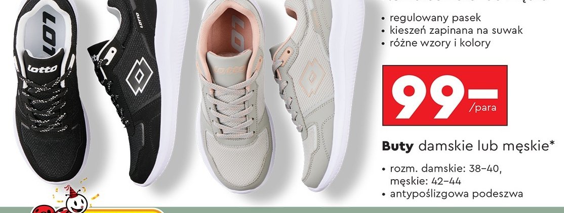 Buty męskie Lotto promocja w Biedronka