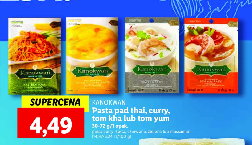 Pasta curry massaman Kanokwan promocja