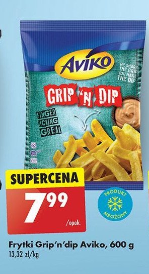 Frytki Aviko grip'n'dip promocja