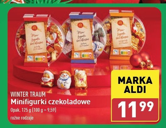 Figurki czekoladowe Wintertraum promocja