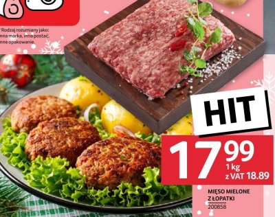Mięso mielone z łopatki promocja w Selgros