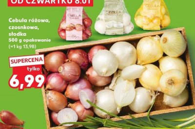 Cebula czosnkowa promocja w Kaufland