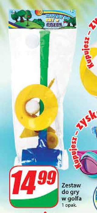 Zestaw do gry w golfa promocja